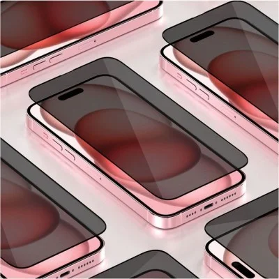 Smartix Premium Screen Protector for iPhone 15 - Privacy